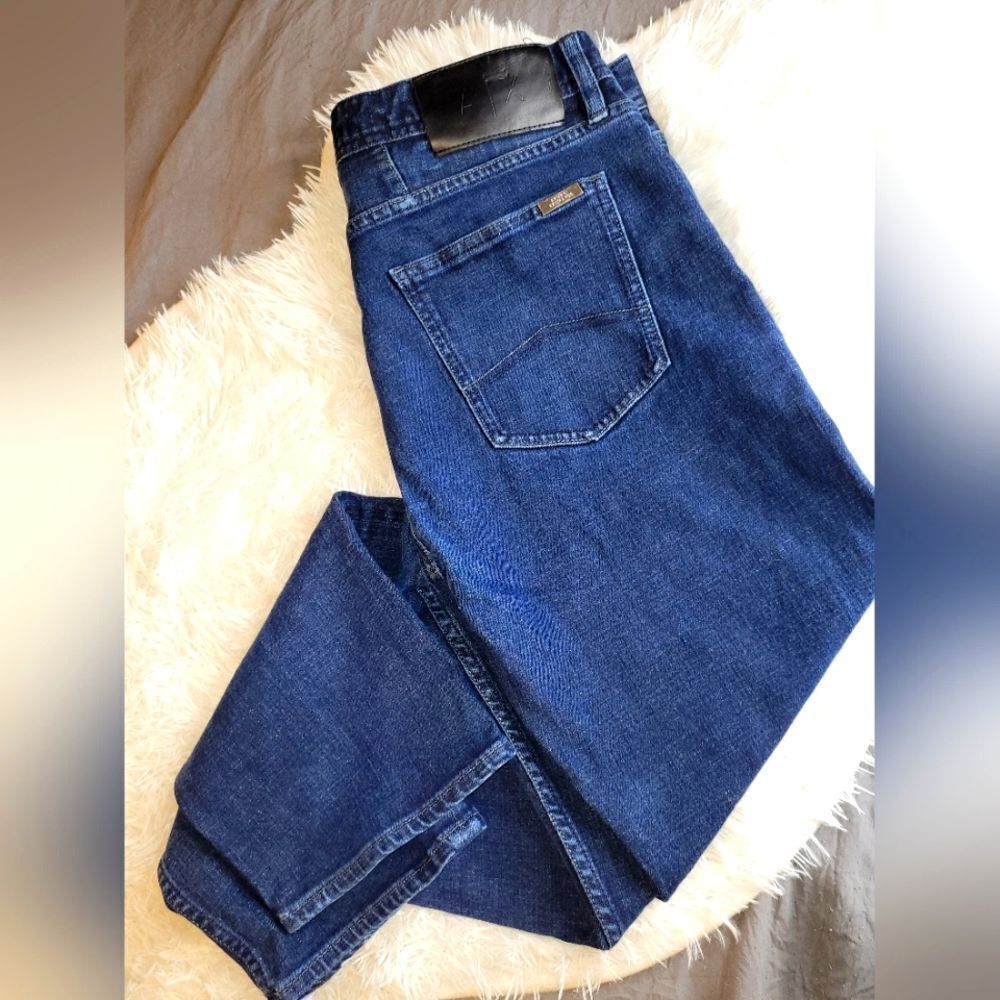 Armani Exchange Mens Relaxed Straight-Fit AMPLE DROITE 33R.